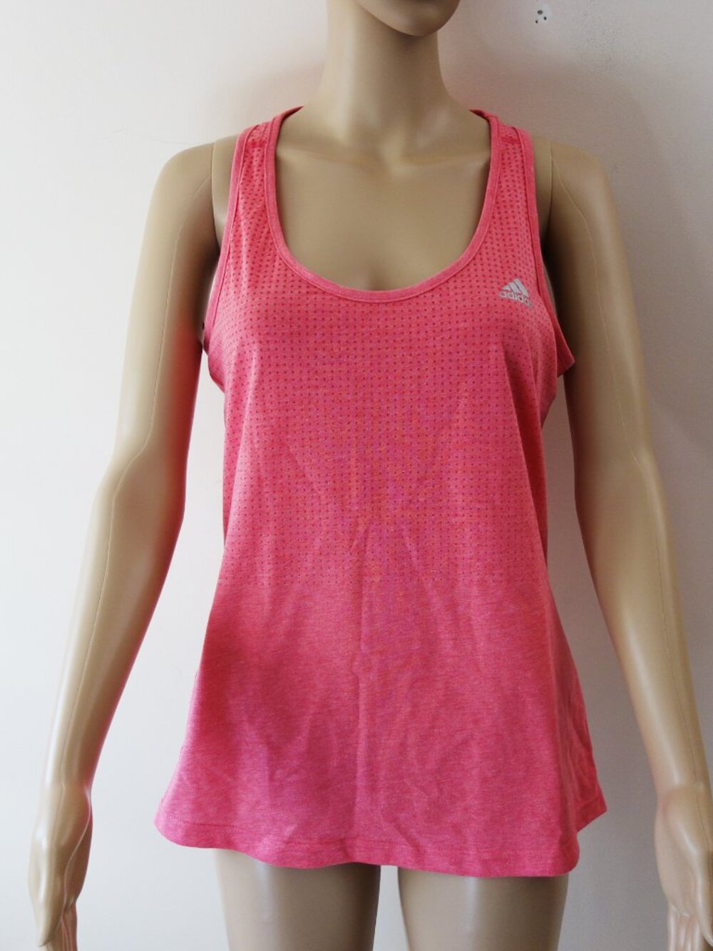 Adidas Aeroknit Racerback Coral Soft Tank Top (M) NWT!